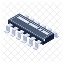 IC Schaltkreis IC Elektrischer Schaltkreis Ícone