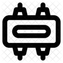 Ic Integrierter Schaltkreis IC Schaltkreis Symbol
