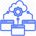 Integriertes System Fenster Anwendung Symbol