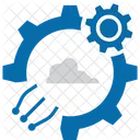 Integriert System Synchronisierung Symbol