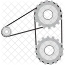 Integriert System Synchronisierung Integriert Symbol