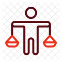 Integrity And Principle Balance Justice Icon