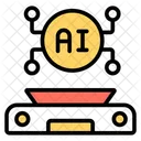 IA Inteligencia Artificial Tecnologia De IA Ícone