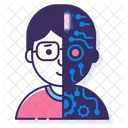 Inteligencia artificial  Icono