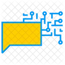 Inteligência artificial na comunicação  Ícone