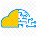 Inteligência artificial na nuvem  Ícone