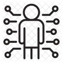 Personas con inteligencia artificial  Icon