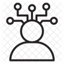 Personas con inteligencia artificial  Icon
