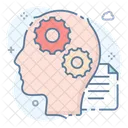 Procesamiento Cerebral Inteligencia Artificial Actividad Cerebral Icono