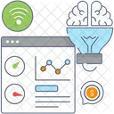 Gestion De Ideas Establecimiento De Ideas Gestion Creativa Icono