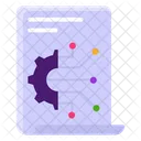 Inteligencia Empresarial Archivo Bi Configuracion De Archivos Icono