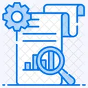 Inteligencia De Negocios Bi Gestion De Datos Icono