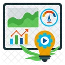 Inteligencia De Negocios Analisis Analisis De Negocios Icono