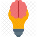 Inteligencia Empresarial Cerebro Creatividad Icono
