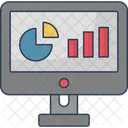 Inteligencia De Negocios BI Analise De Dados Ícone
