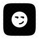 Inteligente Emoji Emoticonos Icono