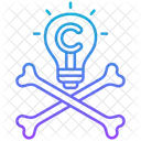 Intellectual Piracy Patent Stolen Icon