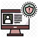 Classified Warning Computer Icon