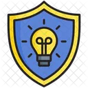 Intellectual Property Protection Exclusive Icon