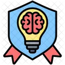 Intellectual Property Shield Security Icon