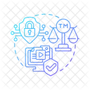 Intellectual property laws  Symbol