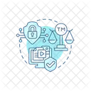 Intellectual property laws  Symbol