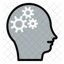 Intelligence Artificil Head Icon