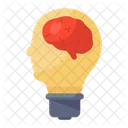 Intelligence Innovative Brain Logical Thinking Icon
