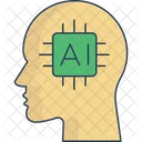 Intelligence artificielle  Icône