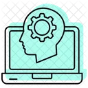 Intelligence Assistant Color Shadow Thinline Icon Icon
