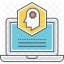 Intelligence Assistant Intelligent Agents Cpu Icon