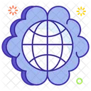 Super Intelligence Ai Technology Global Tech Icon