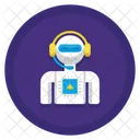Intelligent Assistant Smart Support Icon