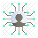 Science Robot Data Icon
