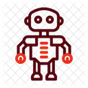Intelligent Tactical Bot Machine Space Icon