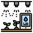 Smartphone Wasser Pflanzen Symbol