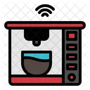 Intelligente Kaffeemaschine  Symbol