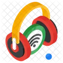 Intelligente Kopfhorer Kabellose Kopfhorer Headset Symbol
