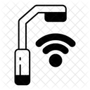 Intelligente Straßenlaterne  Symbol