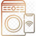 Intelligente Waschmaschine  Symbol