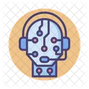 Intelligenter Assistent Support Service Support Symbol