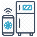 Kuhlschrank Smart Temperatur Symbol