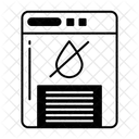 Intelligenter Luftentfeuchter Symbol