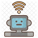 Intelligenter Roboter  Symbol