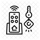 Intelligenter Schlüssel  Symbol