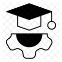 Intelligentes Bildungssystem  Symbol