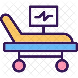 Intensive care bed  Icon