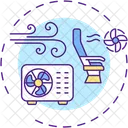 Ventilation Intensive Air Symbol