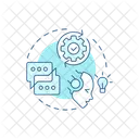 Intent Management Intent Data Sentiment Analysis Icon