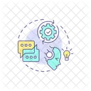 Intent Management Intent Data Sentiment Analysis Icon